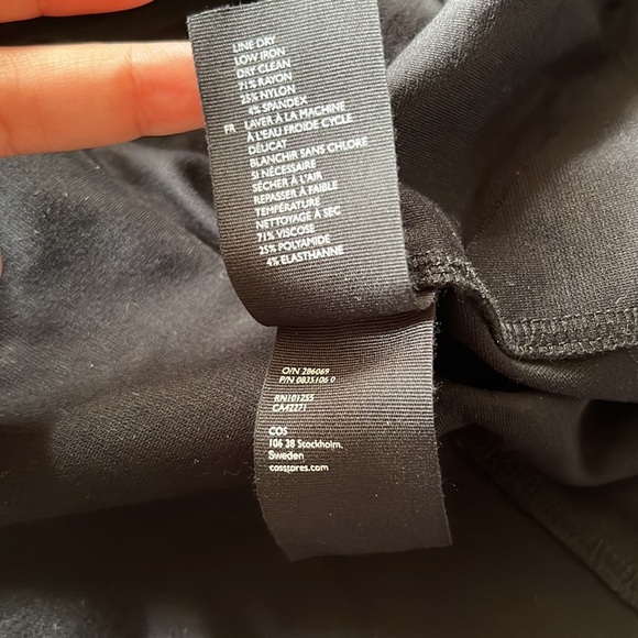 COS Black Peplum Mini Skirt - Picture 7 of 7